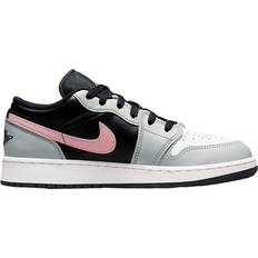 Nike Air Jordan 1 Low GS - Black/Grey/Pink