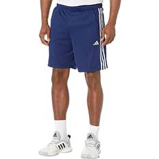 Adidas Shorts adidas Train Essentials Pique 3-Stripes Training Shorts - Dark Blue/White