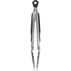 Bene Casa 12-inch stainless-steel locking tongs, comfort grip, easy to