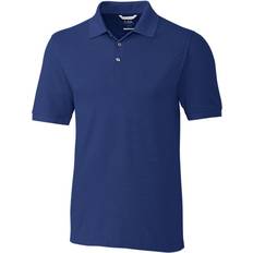 Cutter & Buck Men's Advantage Tri-Blend Pique Polo Shirt - Tour Blue