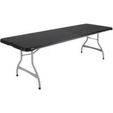 Camping Tables Lifetime 8-Foot Nesting Table Commercial Black 280462