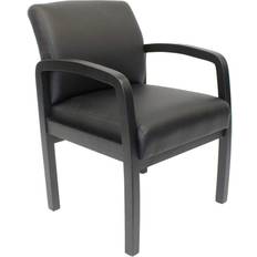 Black Armchairs Boss Office Products NTR Armchair 34"
