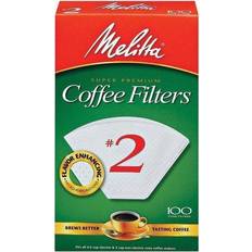 Melitta Coffee Maker Accessories Melitta 2 boxes 100ct super premium cone coffee filters