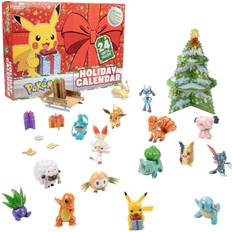 Toys Advent Calendars Jazwares Pokemon holiday advent calendar 24 gift pieces 16 toy figures 4 sealed
