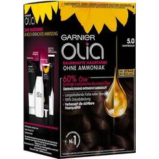 Garnier Haarfarben & Farbbehandlungen Garnier Olia 5.0 Samtbraun Dauerhafte Haarfarbe natürlichen Ölen, Vollständige