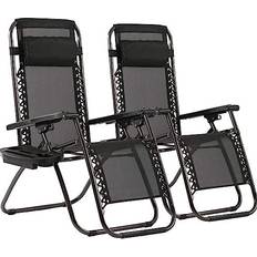 FDW Garden Chairs FDW Zero Gravity 2-pack Reclining Chair