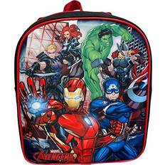 Avengers Toddle Boy 12 Inch Mini Backpack Black-Red