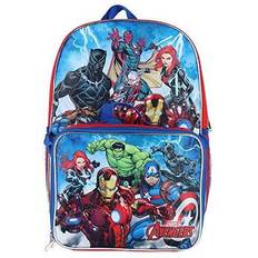 Avengers 16" backpack with detachable matching lunch box marvel