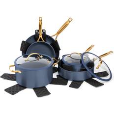 Thyme & Table - Cookware Set with lid 12 Parts
