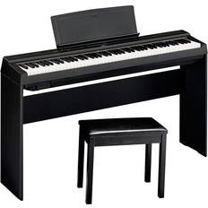 Yamaha keyboard piano Yamaha P-125ABLB Digital Piano With Wooden Stand and Bench