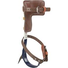Klein Tools Hand Tools Klein Tools CN1907AR Leather Tree Climber Set 2-3/4-Inch Gaffs Quick Clamp