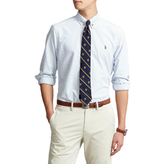Polo Ralph Lauren Classic Fit Oxford Shirt - Blue/White Stripe