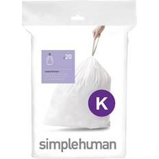 Waste Disposal Simplehuman Bin Liners K 20-pack 11.888gal