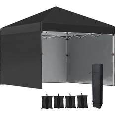 Garden & Outdoor Environment OutSunny 10' 10' Pop Up Canopy Tent