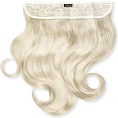 Volumen Extensions & Perücken Lullabellz Thick Curly Clip In Hair Extensions 16 inch Bleach Blonde