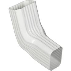 Other Plastic Roofs White 9.25 H X 3.25 W X A to B Gutter Elbow
