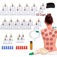 Cupping Therapy Inova 32-Cup Alternative Medicine Cupping Therapy Set