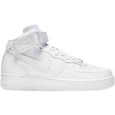 Nike air force 1 hvit Sko Nike Air Force 1 ´07 Mid W - White