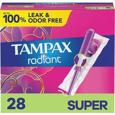 Tampax Toiletries Tampax Radiant Tampons Super 28-pack