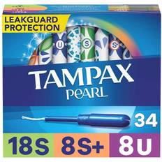 Tampax Toiletries Tampax Pearl Super/Super Plus/Ultra Unscented 34-pack