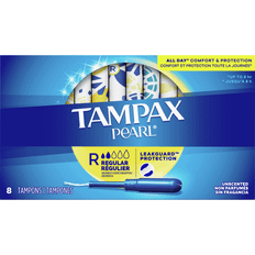 Tampax Pearl Regular Tampons Unscented 8-pack