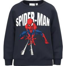Overdeler Name It Spiderman Sweatshirt - Dark Sapphire (13219245)