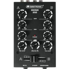 Sølv DJ-mixere Omnitronic GNOME-202 Mini