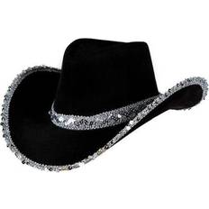 Adult Texan Country Cowboy Black Western Fancy Dress Accessory