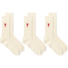 De Coeurs Socks 3-pack - Off White