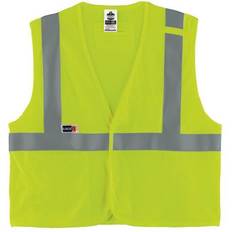 Work Vests on sale Ergodyne GloWear 8260FRHL Class FR Modacrylic Vest, Lime, 4XL/5XL