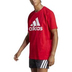 Adidas Tops adidas Essentials Single Jersey Big Logo T-shirt - Better Scarlet