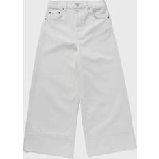 Ganni Jeans Ganni White Cropped Jeans WAIST