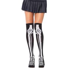 Leg Avenue Womens Skeleton Knee Socks