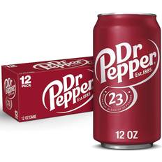 Food & Drinks Dr Pepper Soda Pop 12fl oz 12pcs