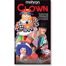 Mehron Clown Professional Makeup Set Blue/Red/White