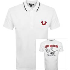 True Religion Clothing True Religion Short Sleeve JV7 Polo T-shirt - White