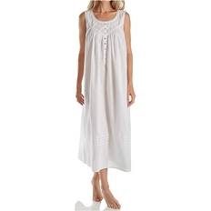 Nightgowns Eileen West Ballet Nightgown Sleeveless White
