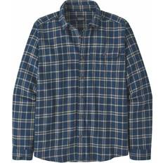 Patagonia Men's Long-Sleeved Cotton in Conversion Lightweight Fjord Flannel Shirt - Emma Wood/Stone Blue