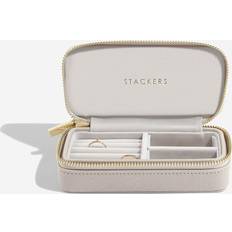 Stackers Taupe Zipped Jewellery Box