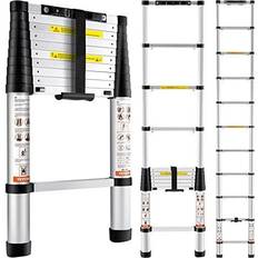 Ladders Vevor telescoping ladder aluminum extension step 10.5 ft multi-purpose portable