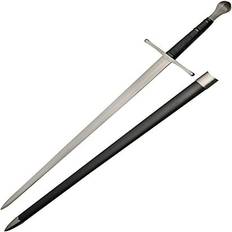 Medieval Sword 49" Handmade Carbon Steel Blade Knight Templar Blade Scabbard BT-2703