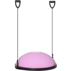 Homcom Balanceball mit Gummiseil violett