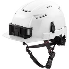 Safety Helmets Milwaukee BOLT White Type Class Front Brim Vented Safety Helmet