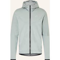 Sweaters Nike Men's Sportswear Tech Fleece Lightweight Full-Zip Hoodie Sweatshirt in Grey, DX0822-330 Grey
