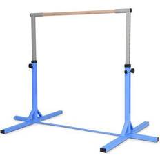 Exercise Benches & Racks Costway Adjustable Steel Horizontal Training Bar Gymnastics Junior