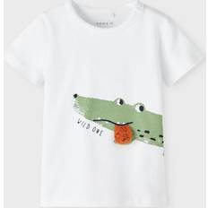 0-1M Oberteile Name It T-Shirt Krokodil