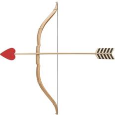Cupid's Mini Bow and Arrow Set Brown/Red