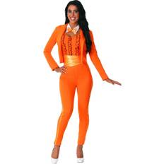 Orange Tuxedo Women's Costume Orange