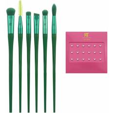 Real Techniques Nectar Pop So Jelly Eye Makeup Brush Lot 7 pz