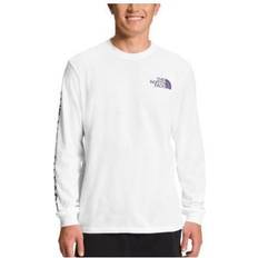 The North Face Men T-shirts & Tank Tops The North Face Long Sleeve Hit Graphic TNF White